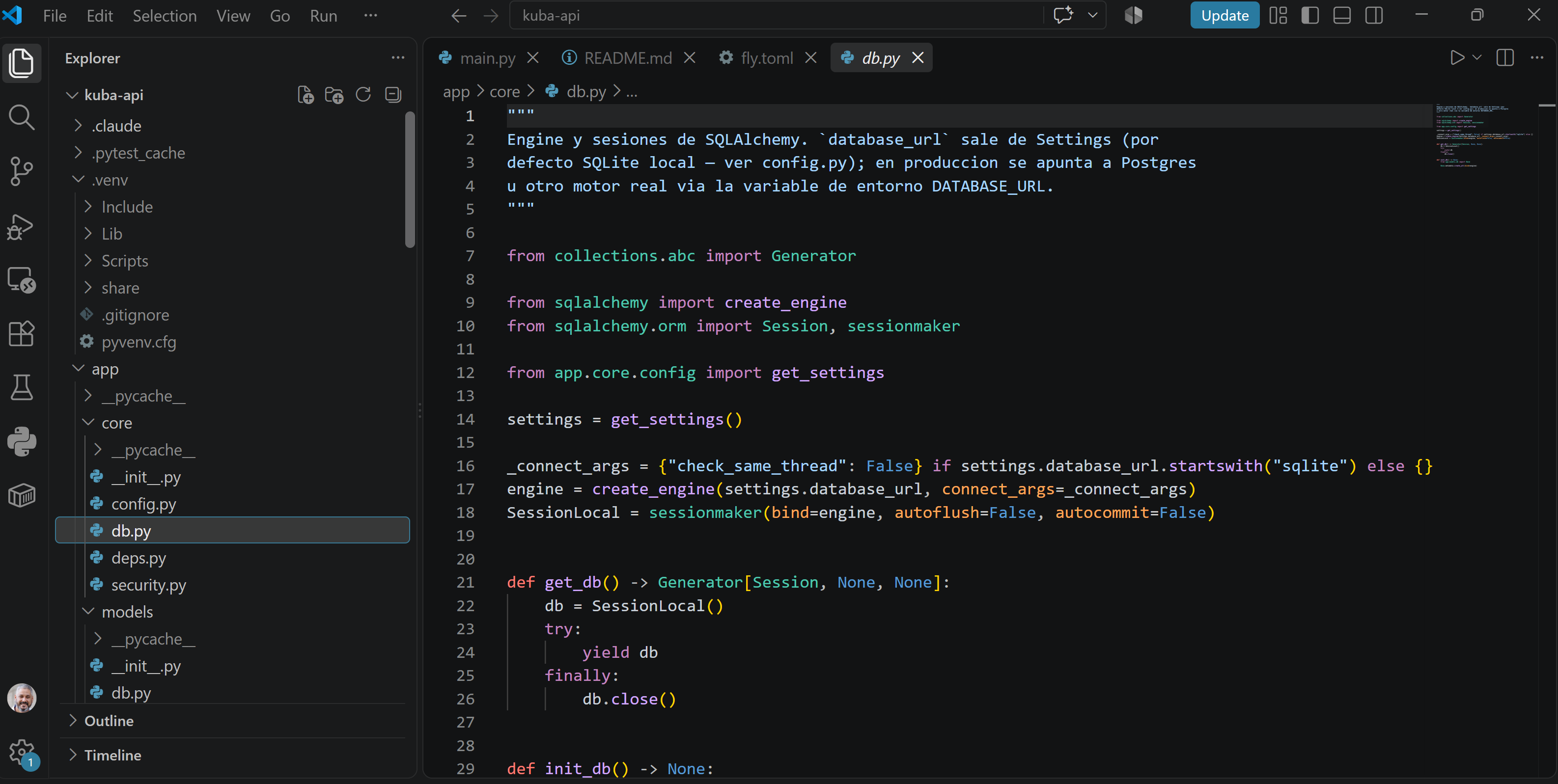 Integración Kuba API